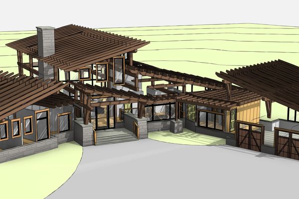 Peace-River-Ridge-Alberta-Canadian-Timberframes-3D-Exploded-Timber-Front
